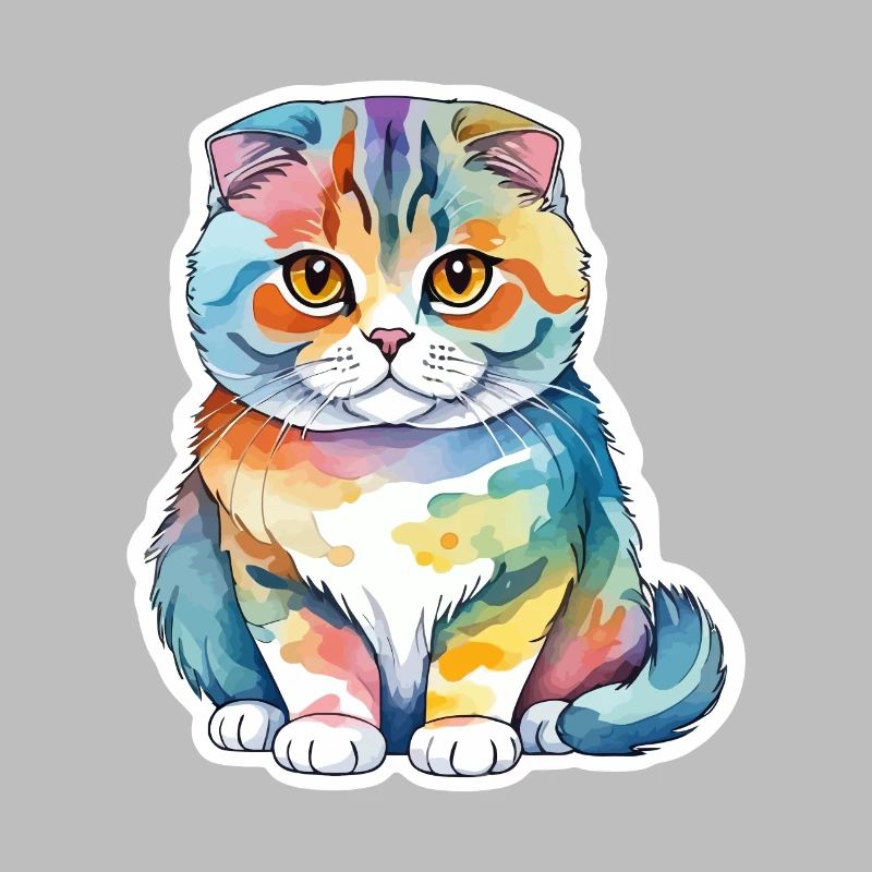 Scottish Fold Scottish Fold-Eared Cat