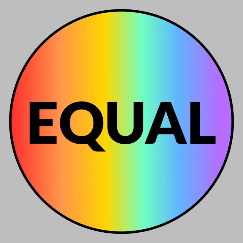 EQUAL - Regenbogen Gay Pride