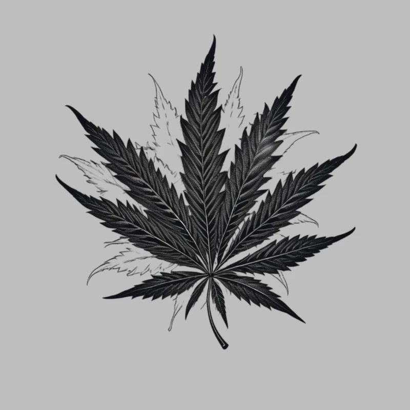 Cannabis Leaf 1