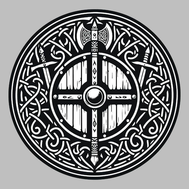 Ancient Viking Symbols Celtic Gaelic Version 3