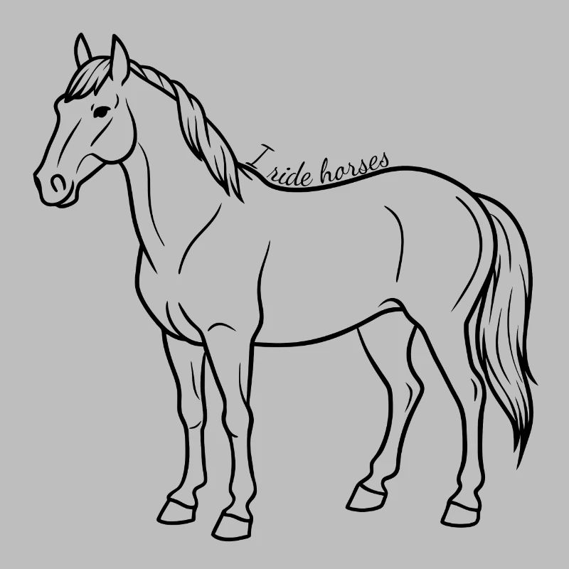 Pferd i ride horses