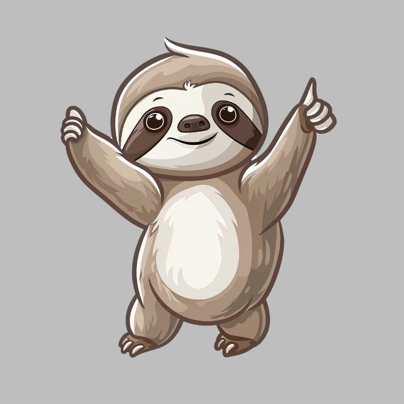 Relaxed Sloth Life Dance