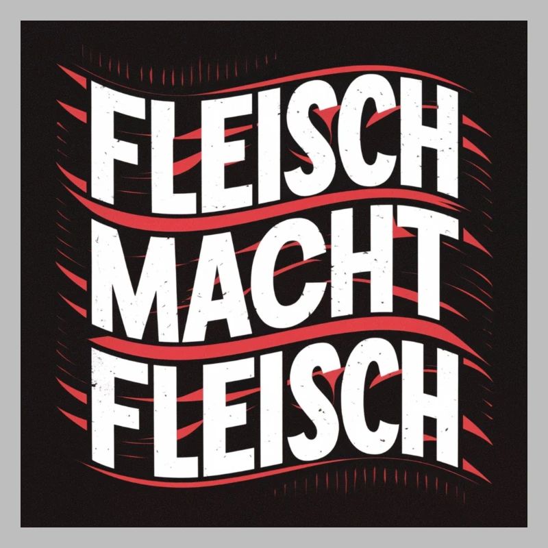 Fleisch macht Fleisch