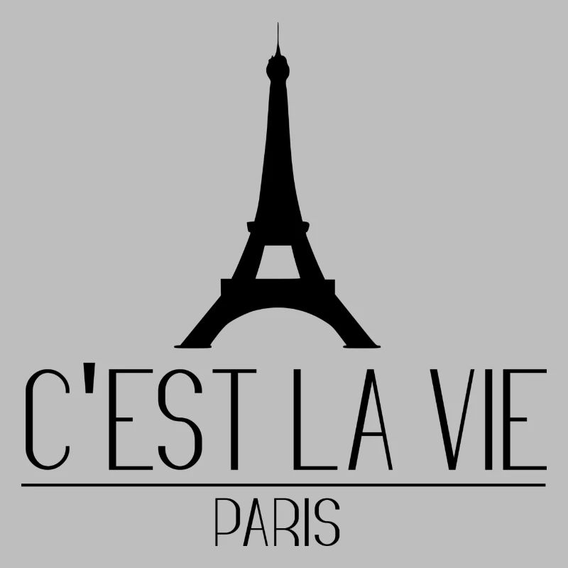 Paris, das ist das Leben Zitat