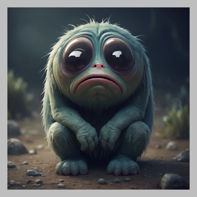 Triste créature