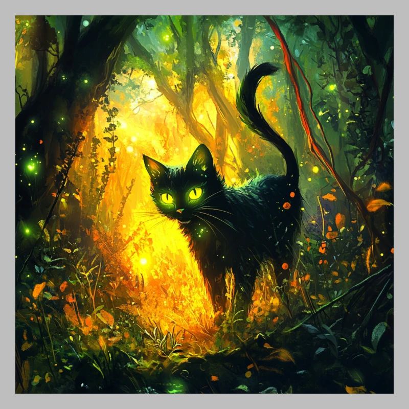 FANTASY Forest Cat