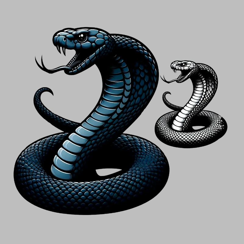 Serpent Mamba Noir Mignon