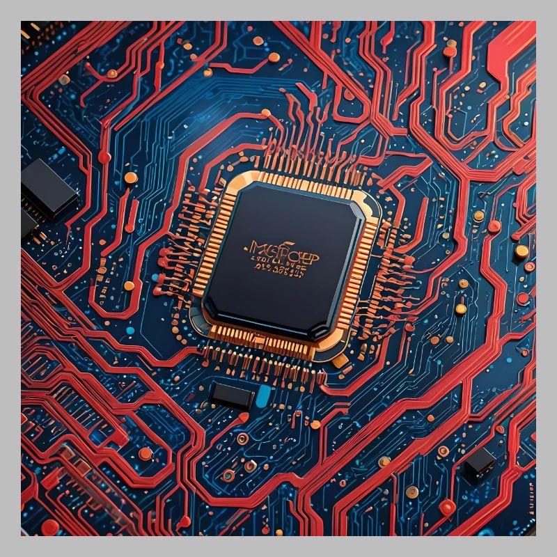 Microchip Red