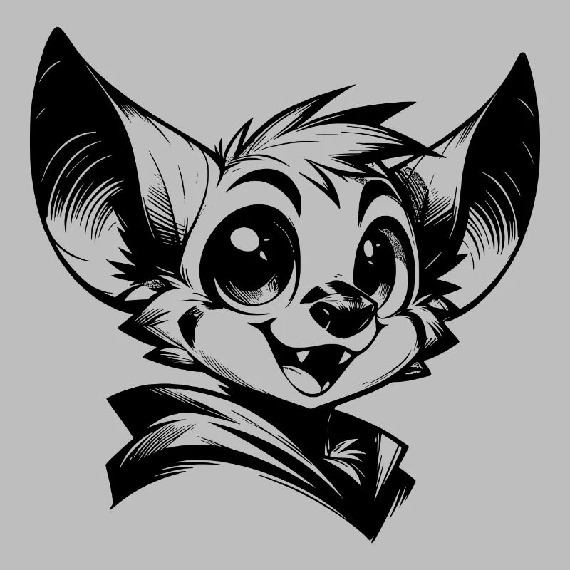 Bat Laughing Children Vampire Drawing