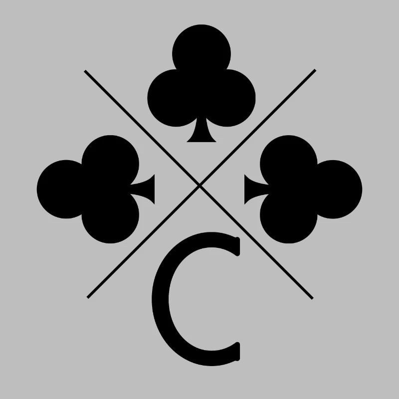 Buchstabe c Glücksklee