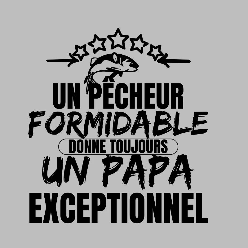 PECHEUR FORMIDABLE DONNE UN PAPA EXCEPTIONNEL