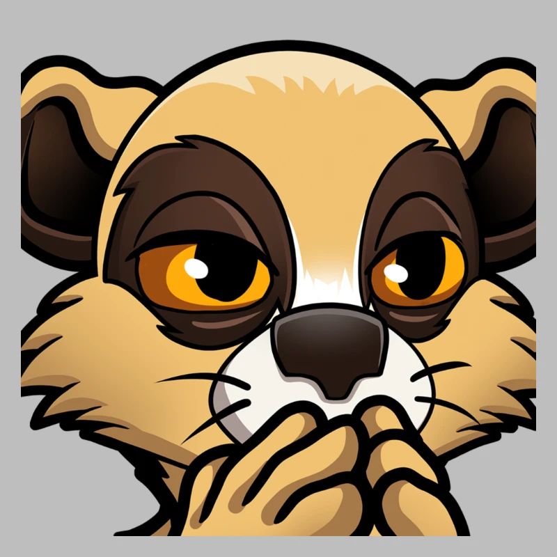 Suricate choqué
