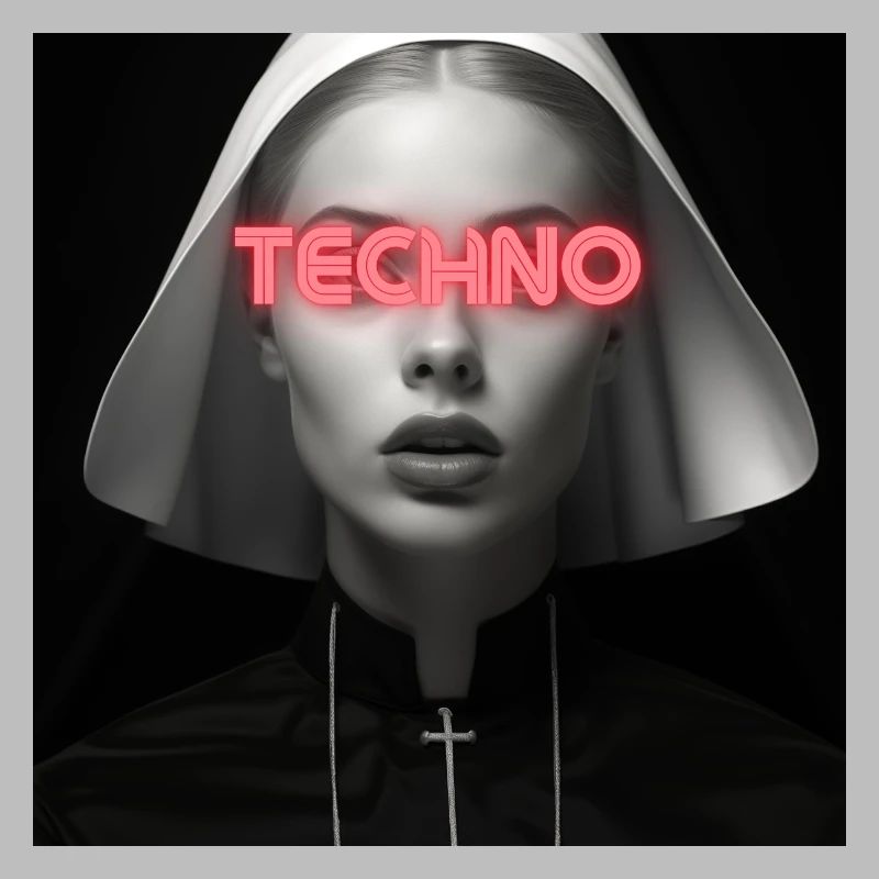 The Techno Nun - Rave Design