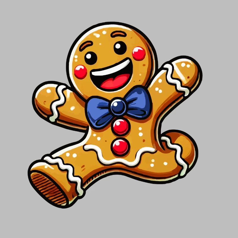 Gingerbread Man Cartoon