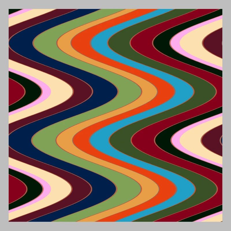 Abstract Art with Linear Patterns