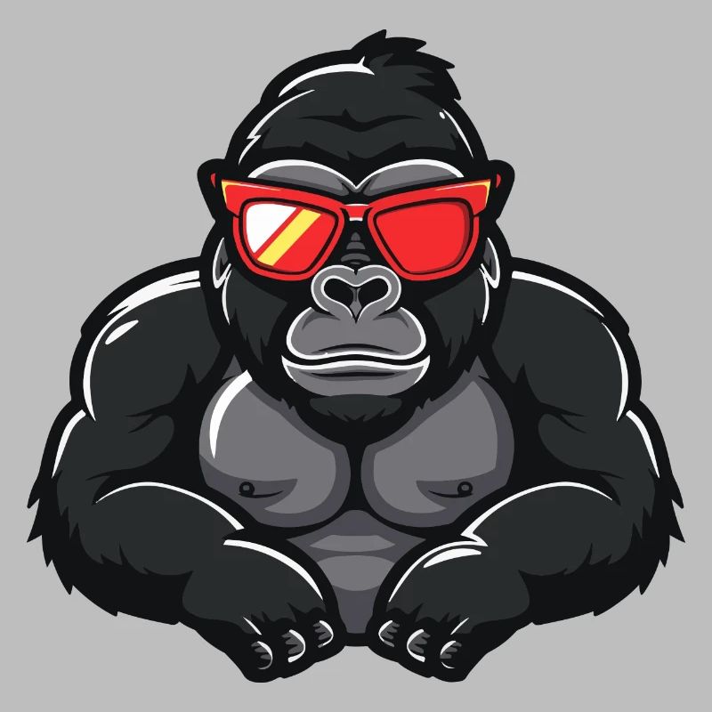 Gorille Bande Dessinée Cool