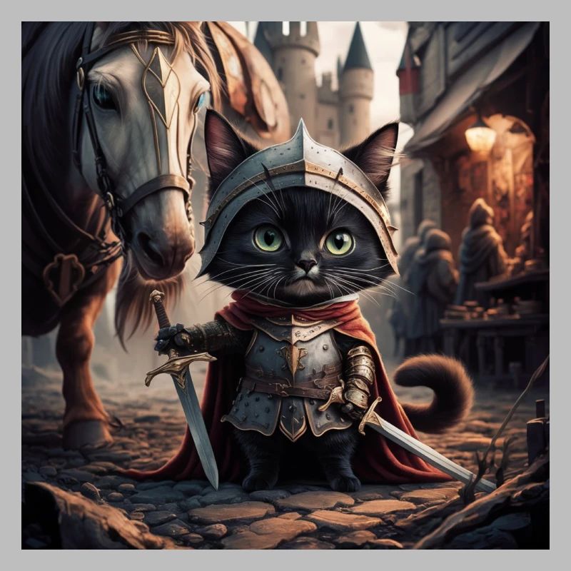 Die Ritterkatze - Eine Reise ins Mittelalter