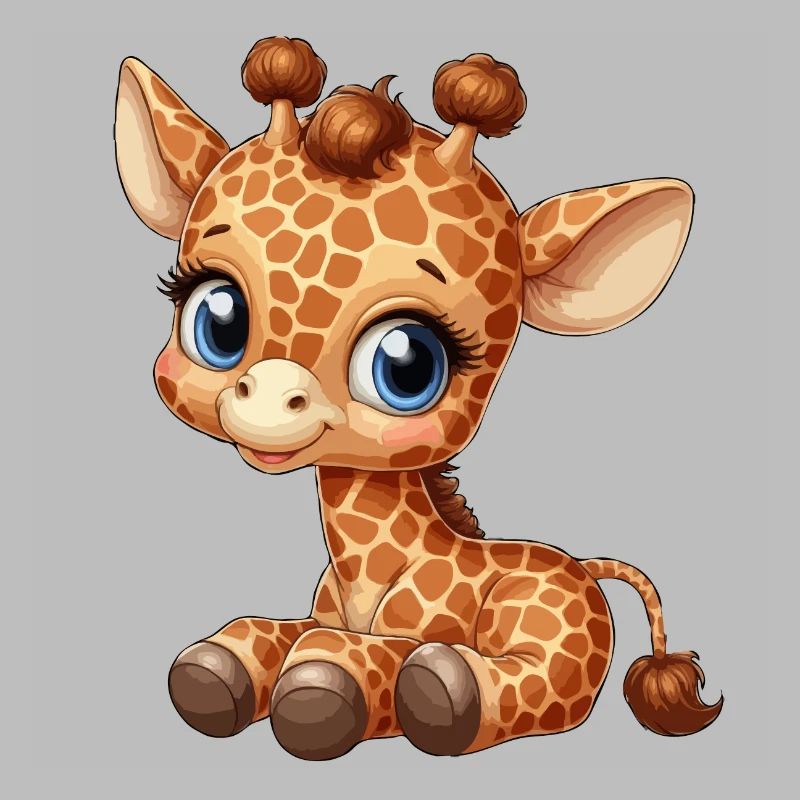 Giraffe youngster