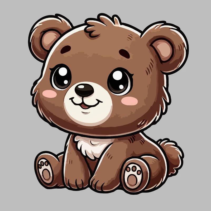 Ours brun enfant