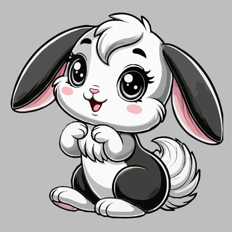 Fille lapin