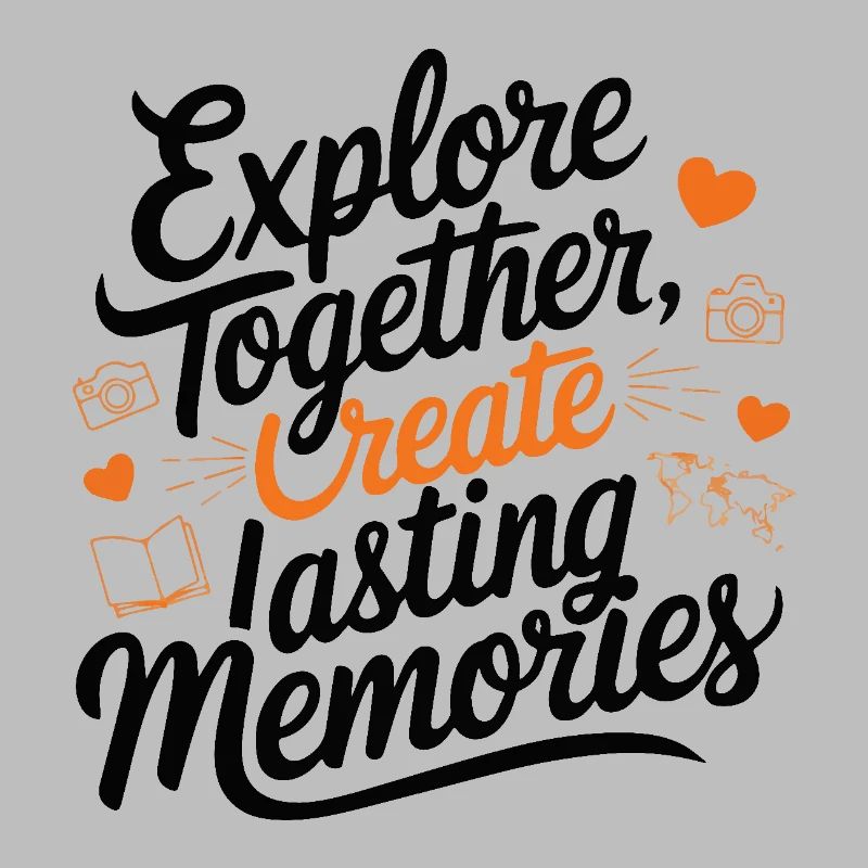 Explorez ensemble adevnture citation de voyage art texte