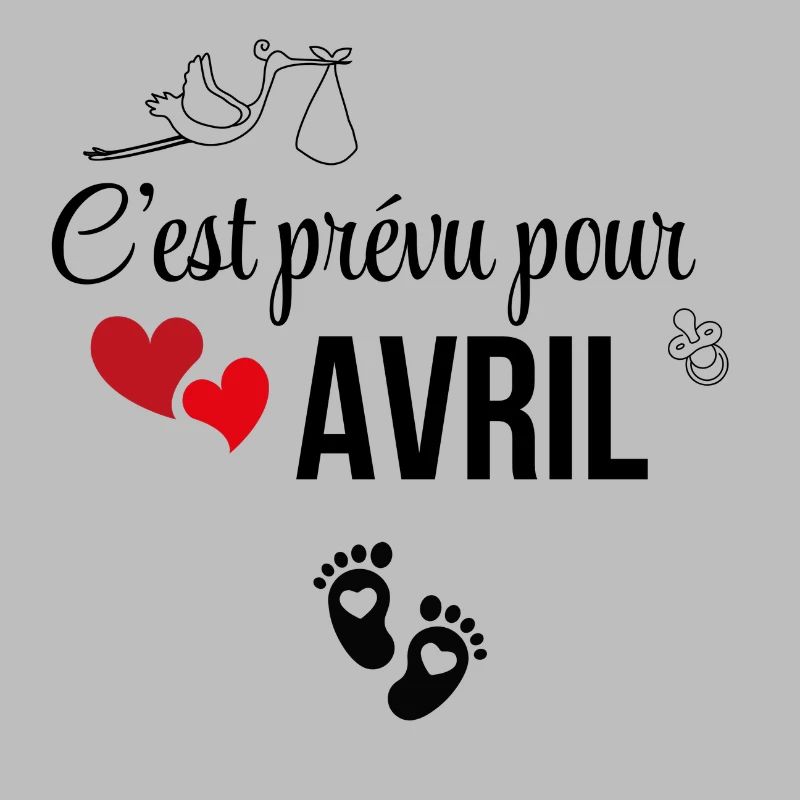 C’est prévu pour avril - annonce de grossesse