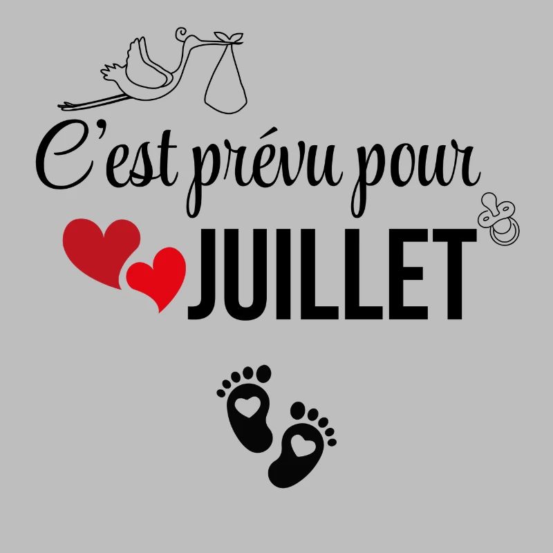 C’est prévu pour juillet - annonce de grossesse