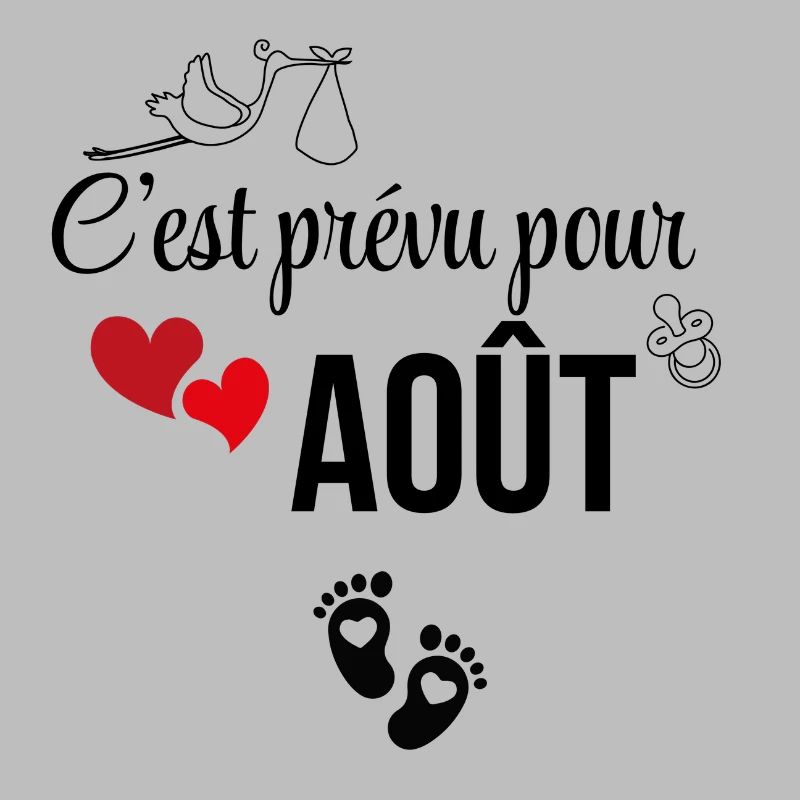 C’est prévu pour août - annonce de grossesse