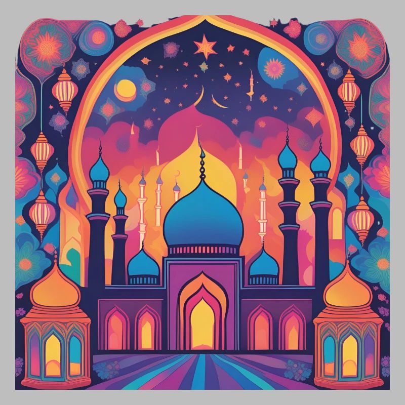Ramadan Geschenk Eid Mubarak Islam Allah Muslim