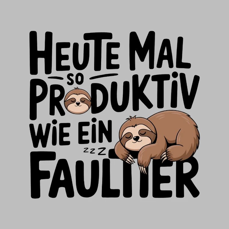 Productive sloth-style