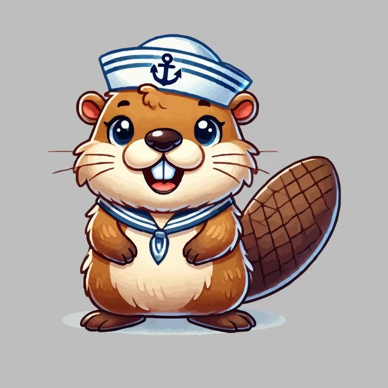 Beaver Sailor Captain