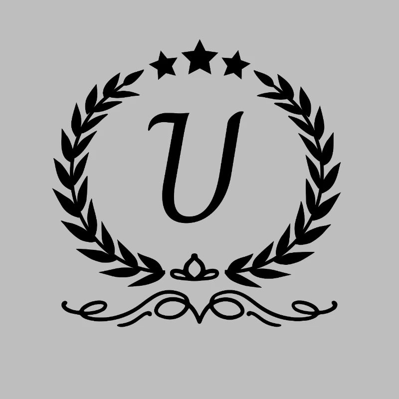 Buchstabe u Krone