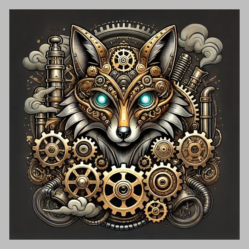 Steampunk Renard Sentinelle