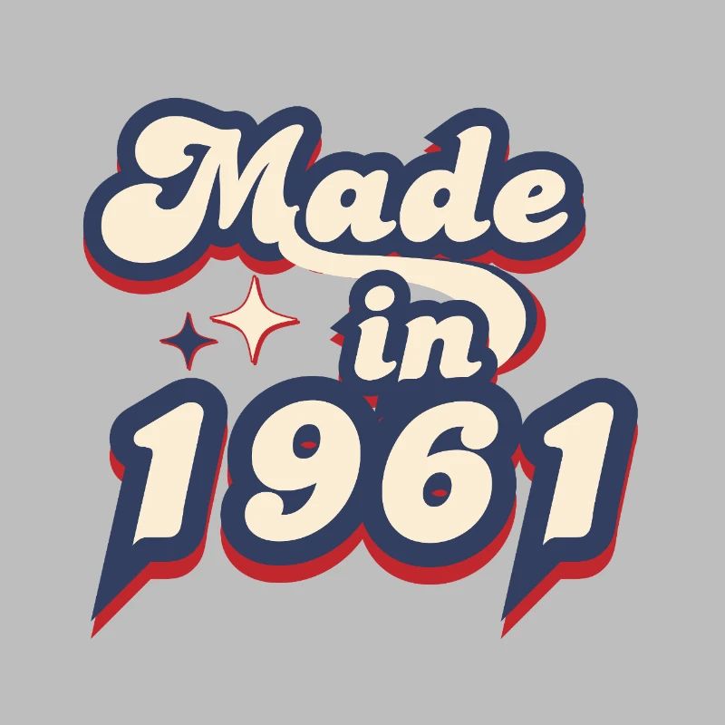 Made in 1961 retro