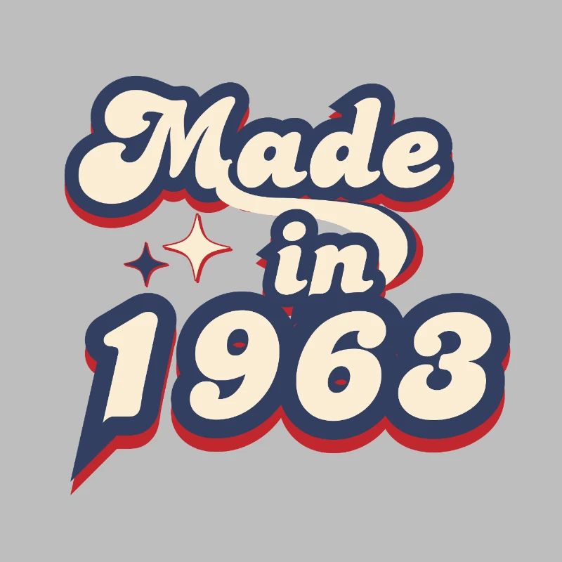 Made in 1963 retro