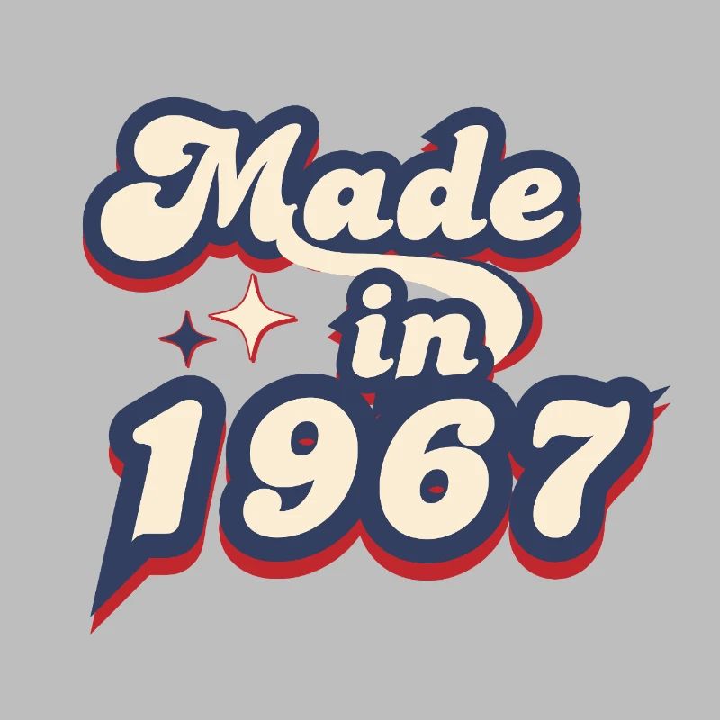 Made in 1967 retro