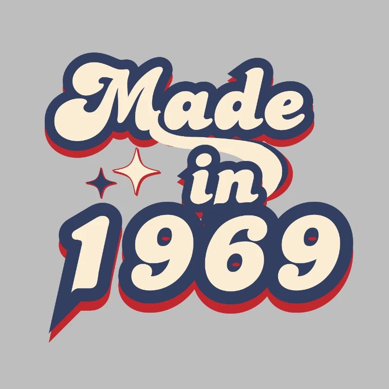 Made in 1969 retro