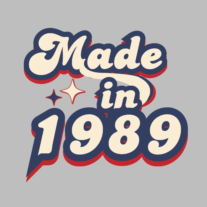Made in 1989 retro