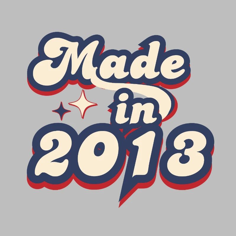 Made in 2013 retro