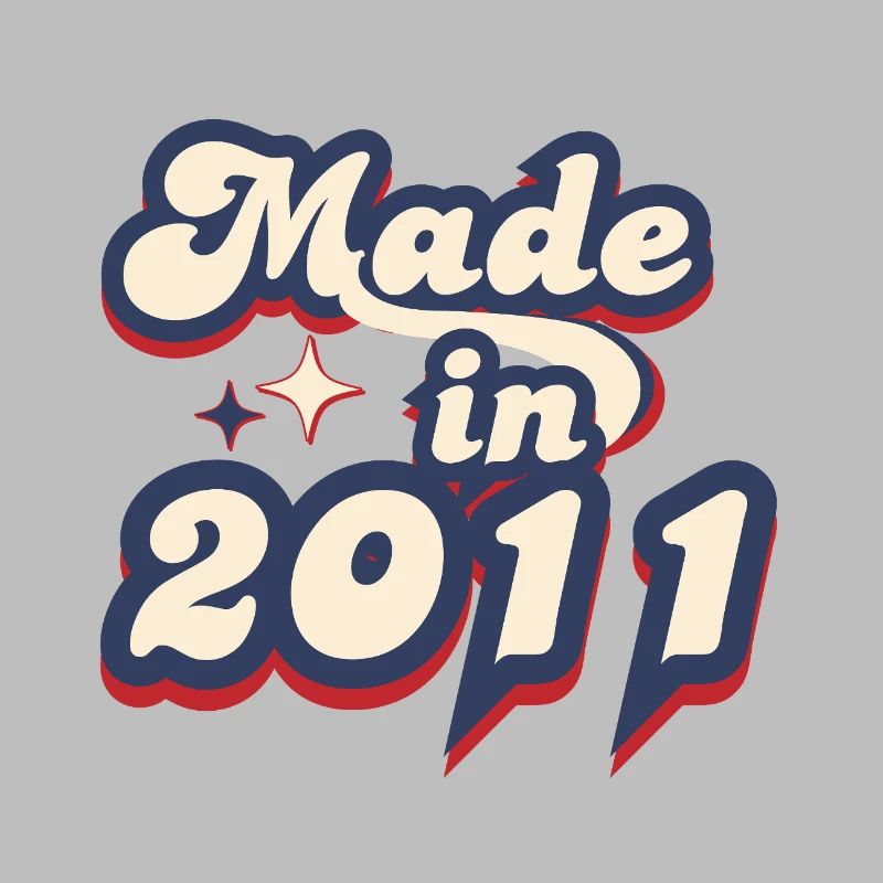 Made in 2011 retro