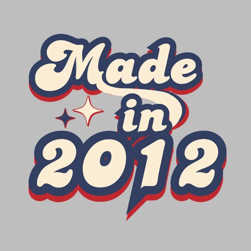 Made in 2012 retro