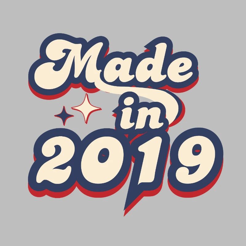 Made in 2019 retro
