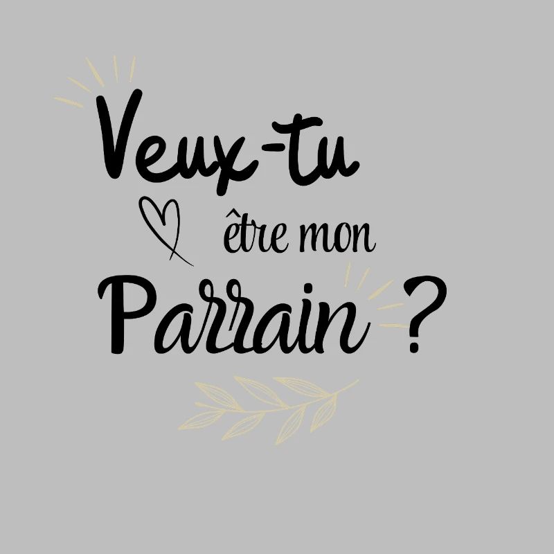 Veux tu être mon parrain