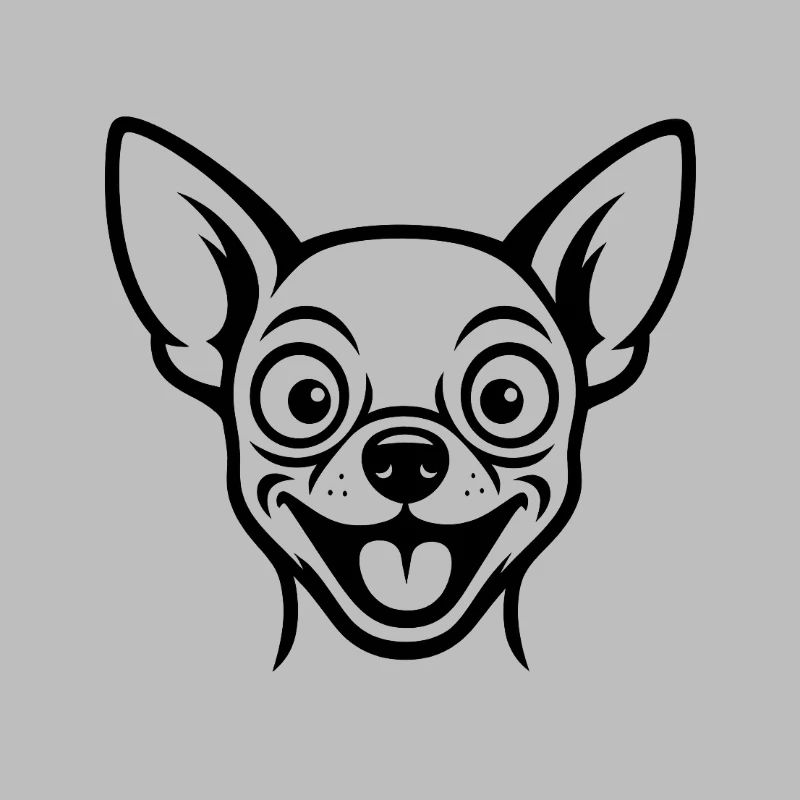 TinyPaws Black & White Edition Chihuahua b