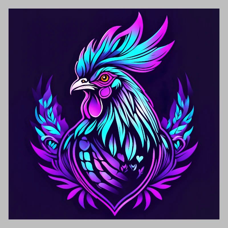 Rooster neon