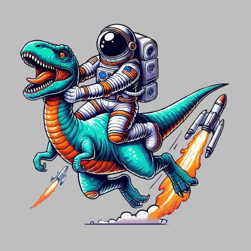 astronaut dinosaurier