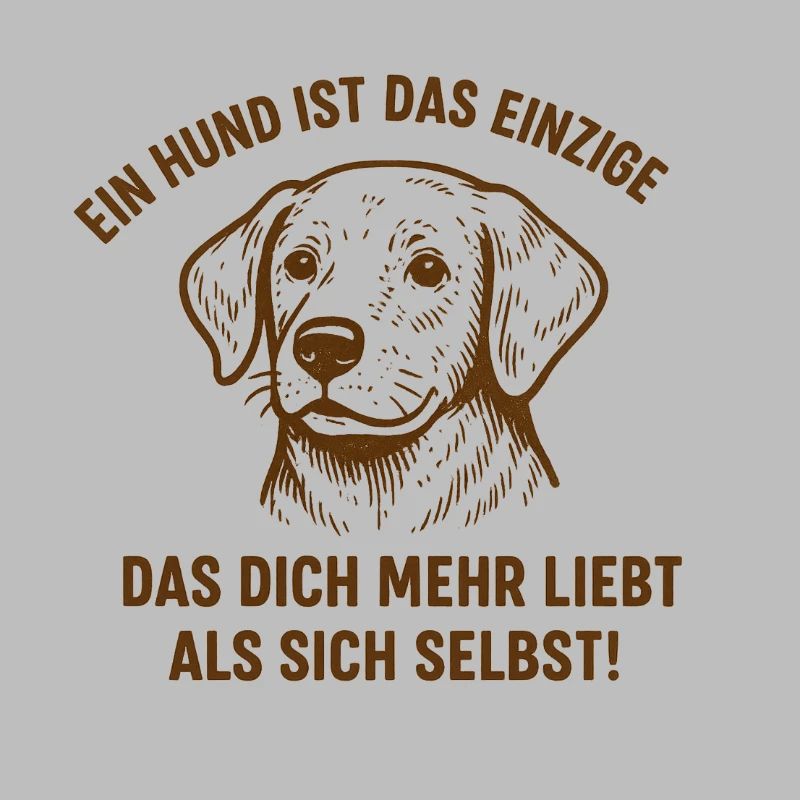 Un chien vous aime plus que lui-même