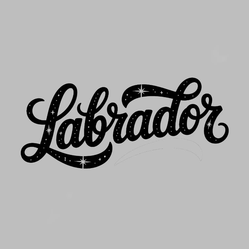 Labrador - Logo d’animal de compagnie cool