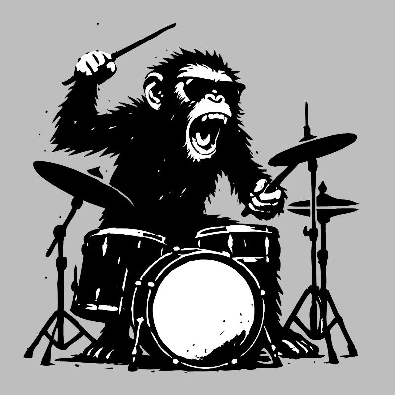 Wild Drum Monkey