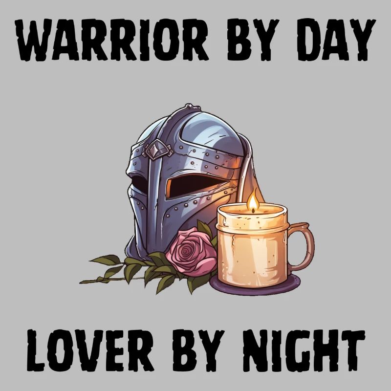 Warrior by day, lover by night